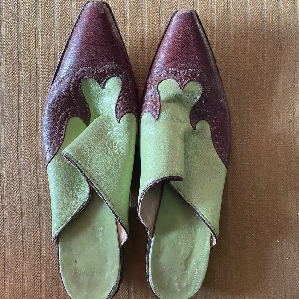 Old Gringo vintage slides size 9.5